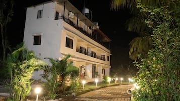 Fassade der Unterkunft