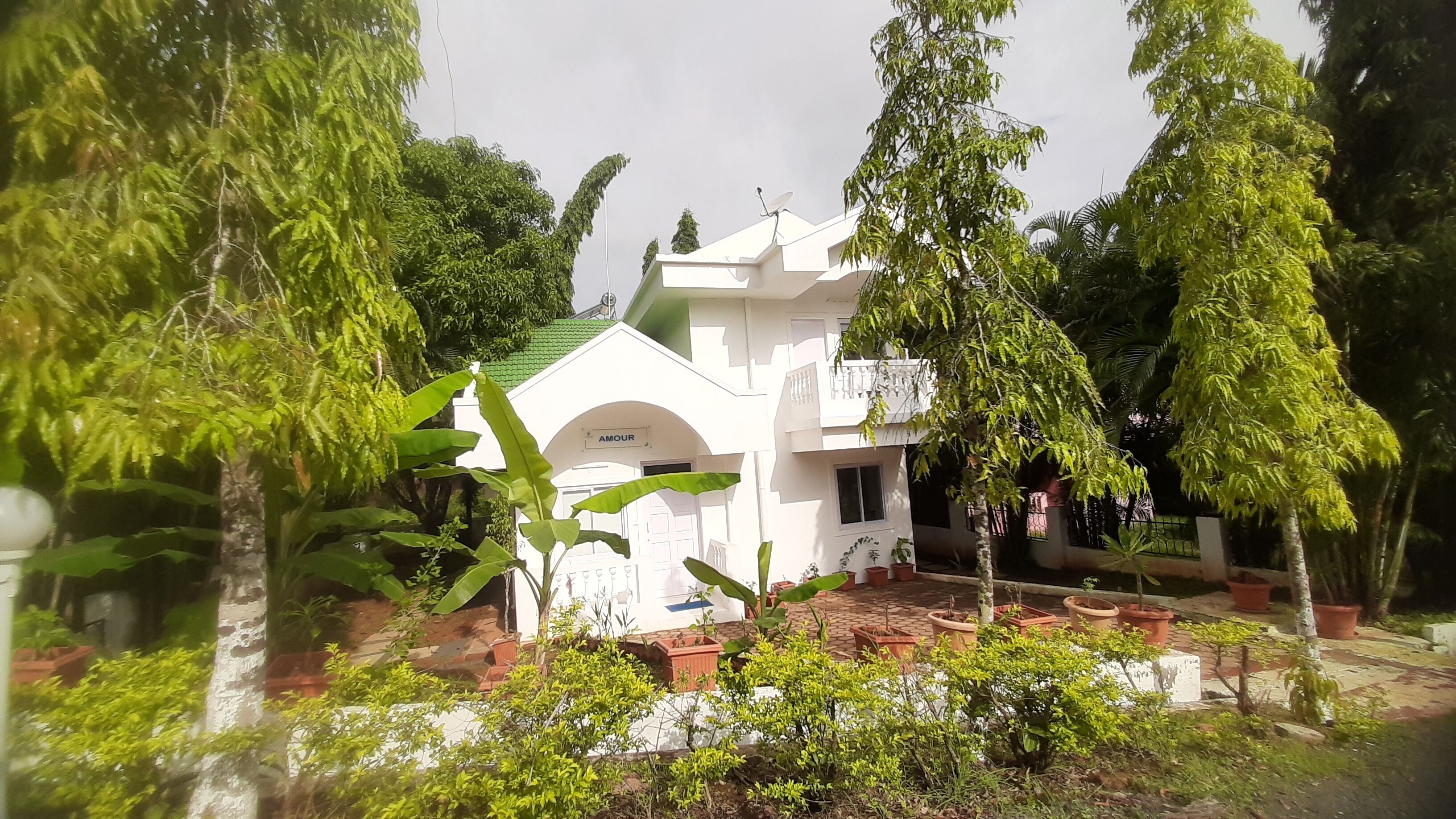 Facciata della struttura