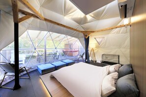 Dome Tent Riverside, Non Smoking | Soundproofing, free WiFi, bed sheets - SPRINGS VILLAGE TANZAWA SPA RESORT (Yamakita)
