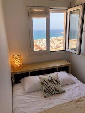 2 bedrooms, iron/ironing board, free WiFi, bed sheets - Apartment with Sea and Village View - Calm & Comfort in Carboneras (Carboneras)