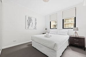 2 chambres, literie de qualité