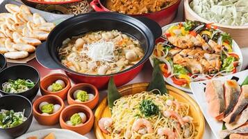 Daily buffet breakfast (JPY 1450 per person)