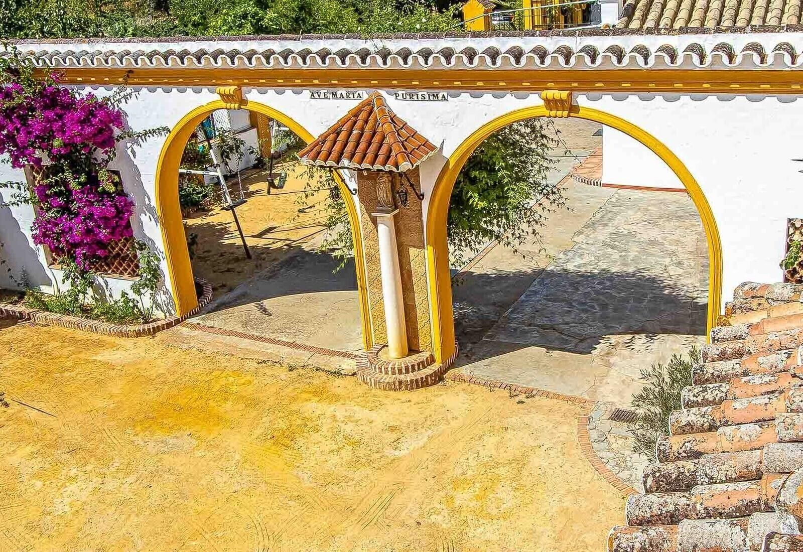 Overnatningsstedets område