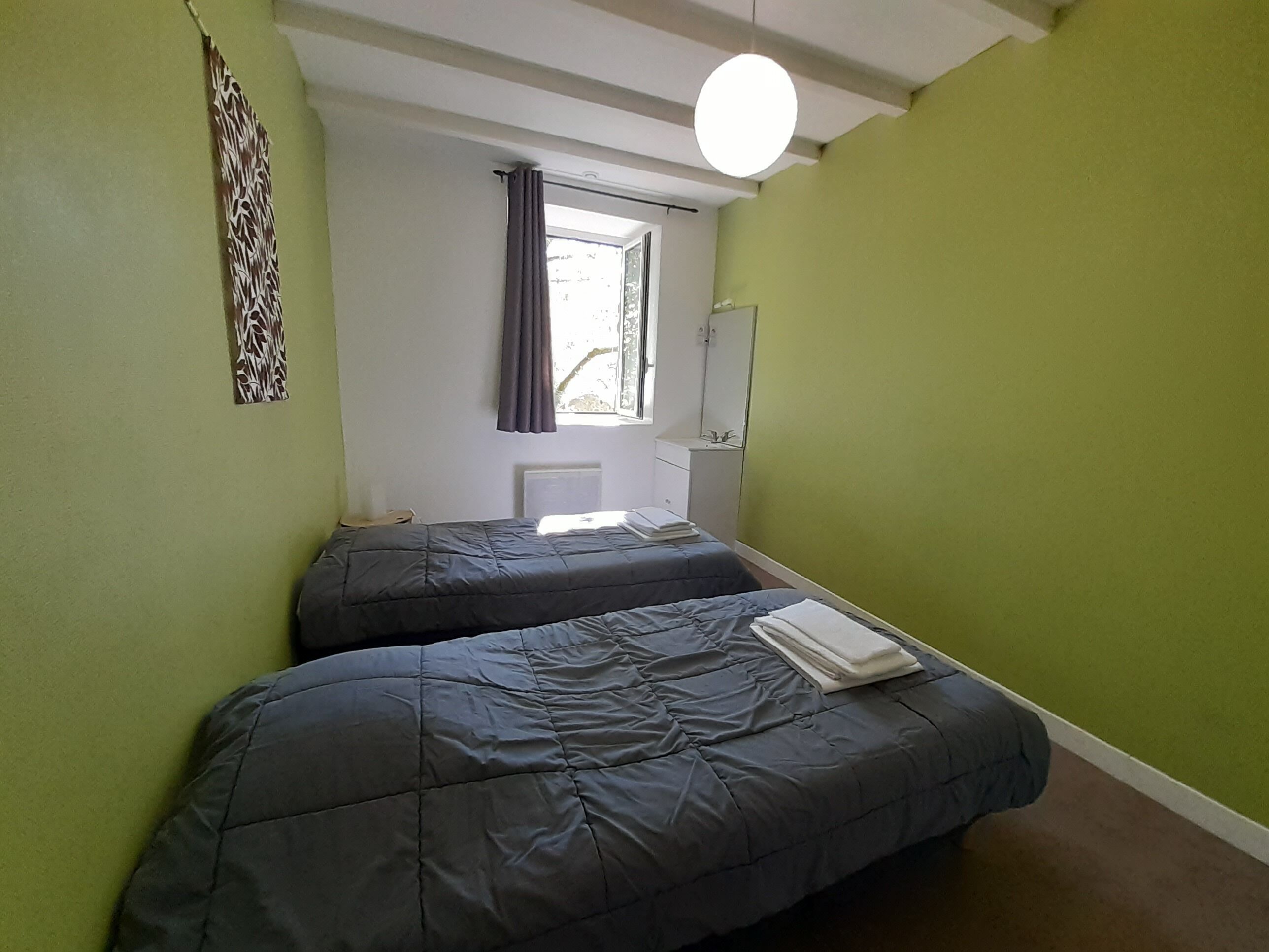 3 chambres, Wi-Fi gratuit, draps fournis