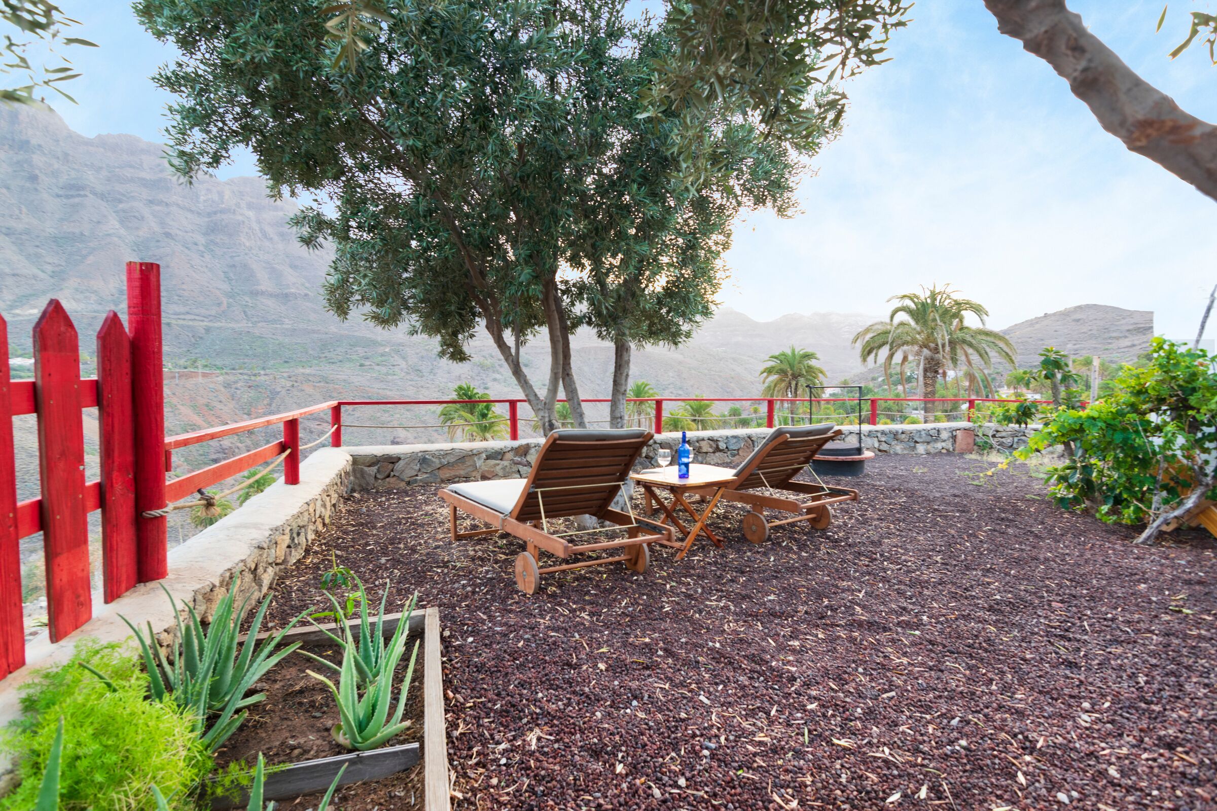 Overnattingsstedets uteområder