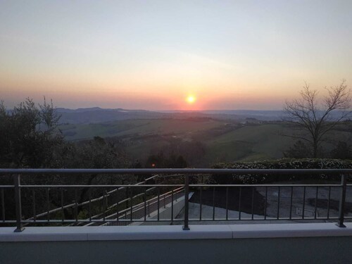 Apartment with beautiful view of the hills, between Pesaro and Fano