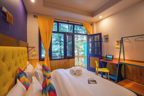 Deluxe Double Room with Ensuite Bathroom with View and Balcony | Wi-fi (inkludert)