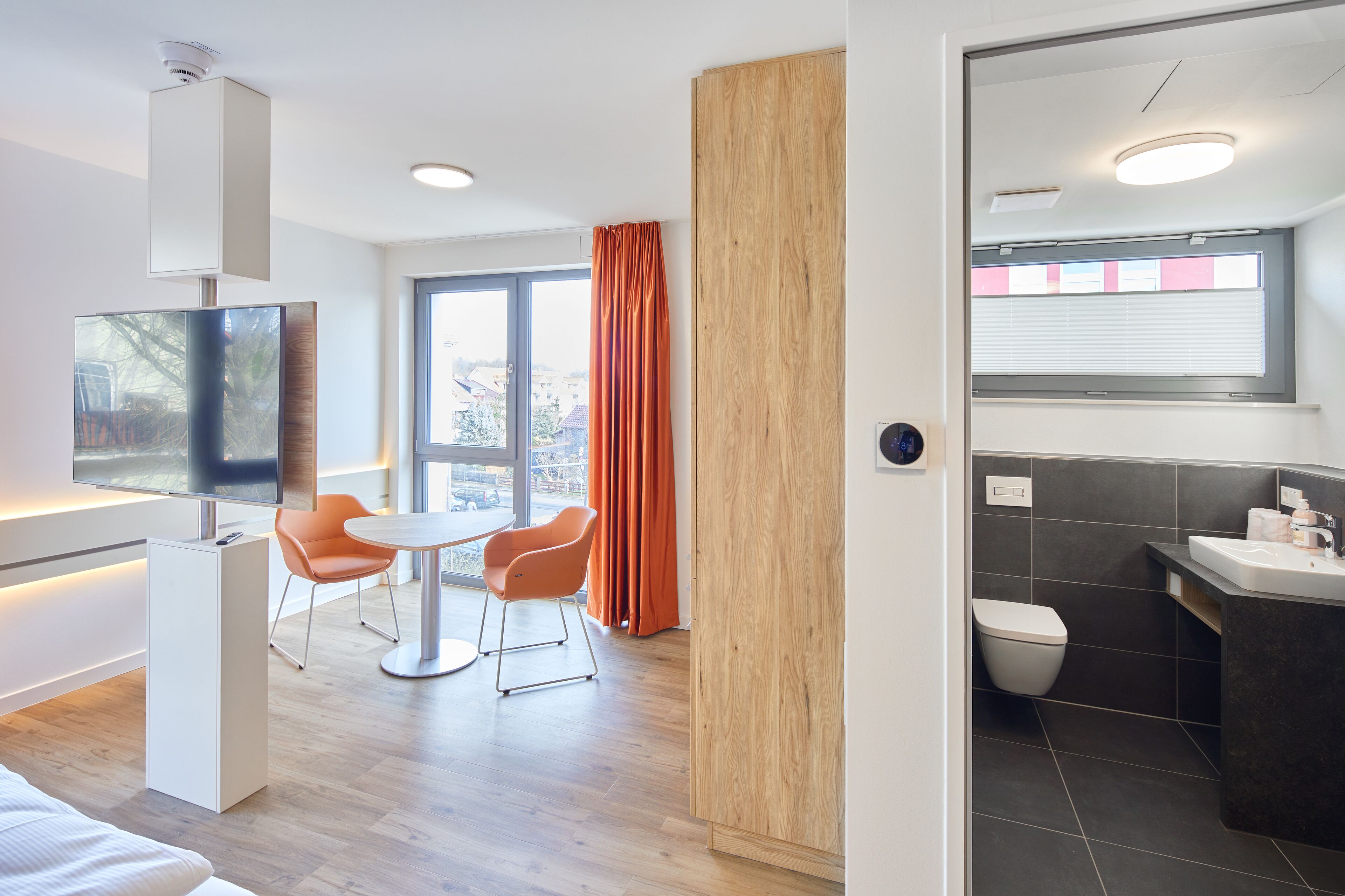 Comfort Double Room | In-room safe, desk, soundproofing, free WiFi