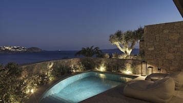 Executive Suite, Private Heated Pool, Sea View | Private pool