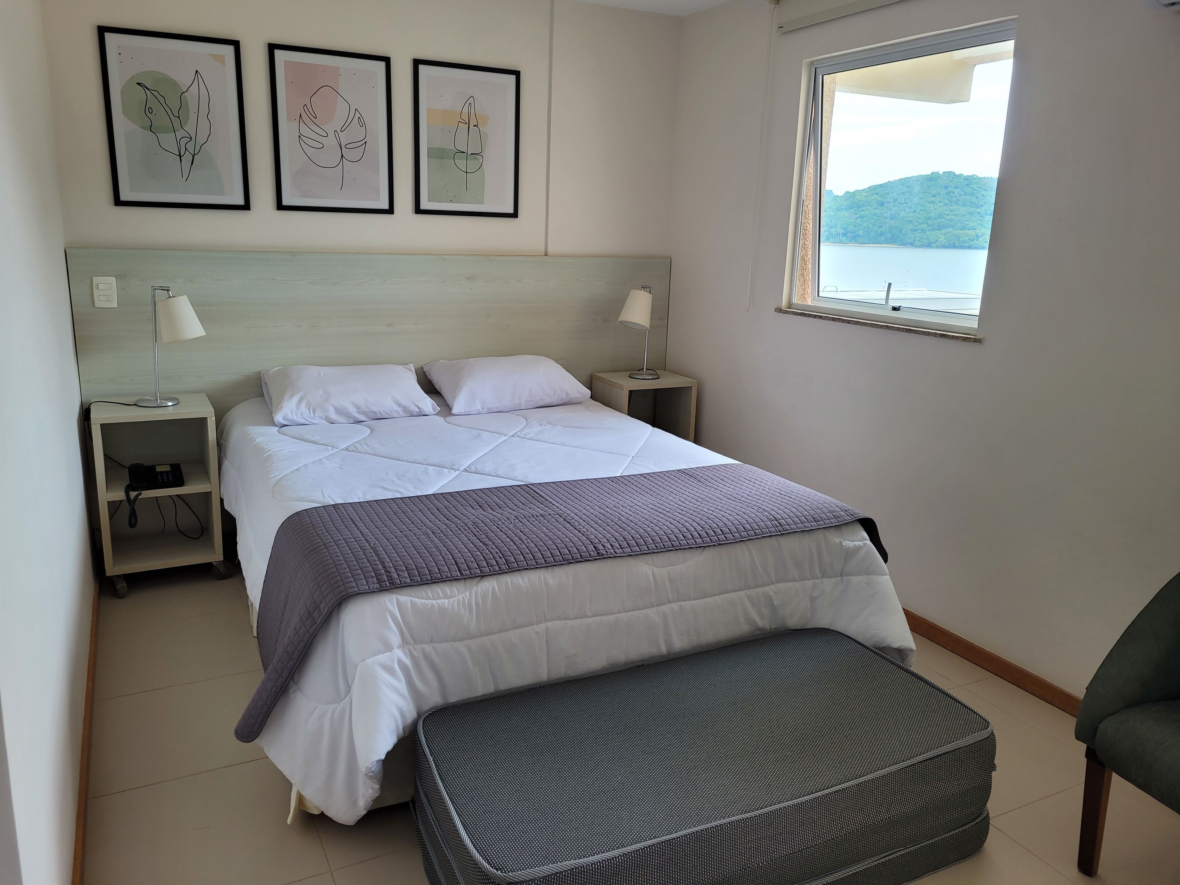 Flat at the Hotel Marina Mont Blanc Itacuruçá beach. Green Coast.