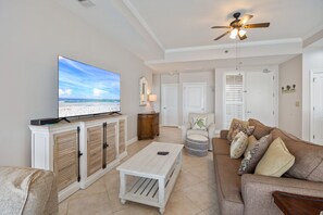Smart TV, DVD player, stereo