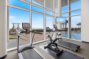 Fitness facility - Beach Front Luxury with Stunning Views at La Playa 102 (Pensacola)