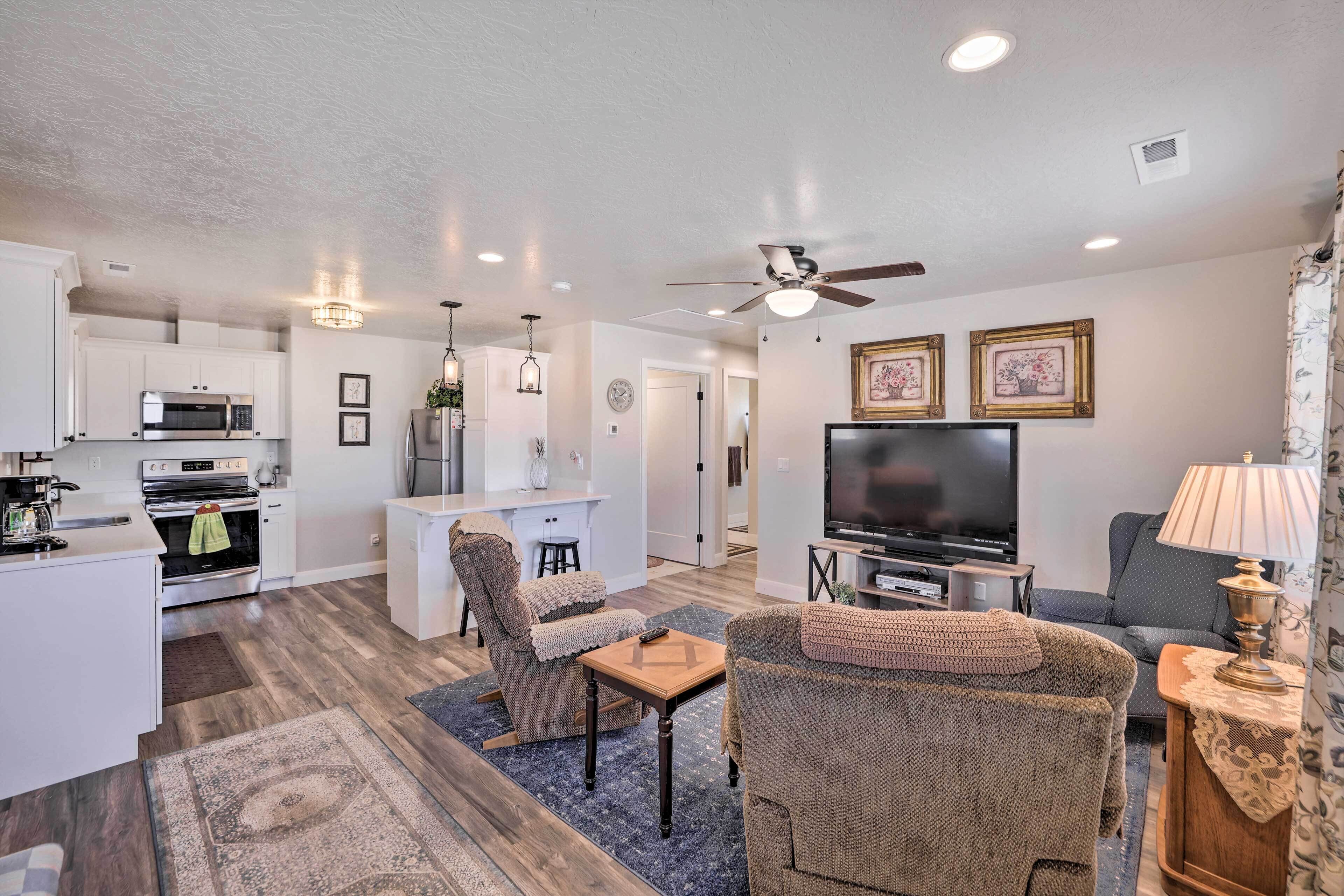 Central Kanab Apartment w/ Updated Interior!