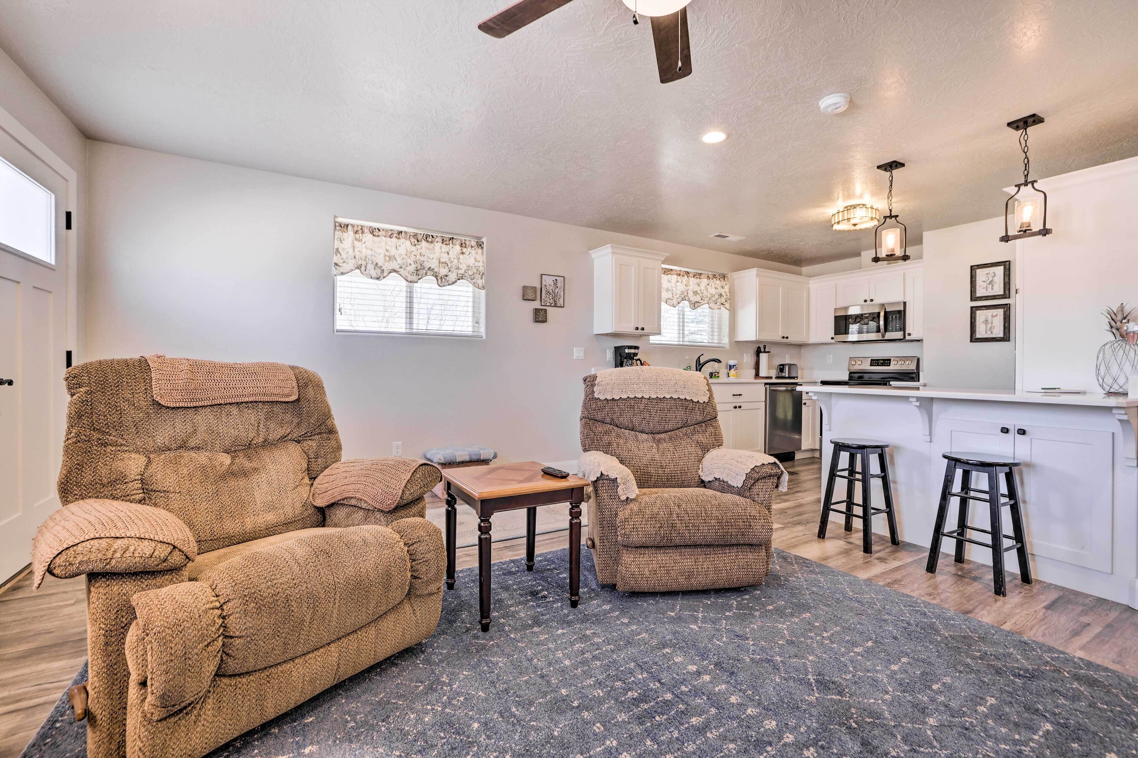Central Kanab Apartment w/ Updated Interior!