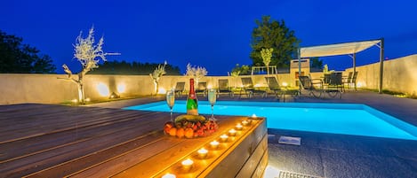 Alberca al aire libre