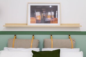 1 slaapkamer, een bureau, wifi, beddengoed