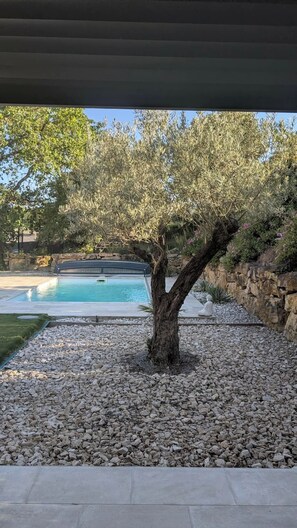 Outdoor pool - House (Saint-Montan)