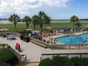 Alberca al aire libre 