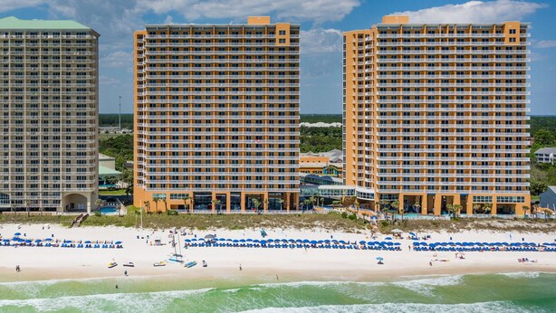 Accommodatie ligt op het strand