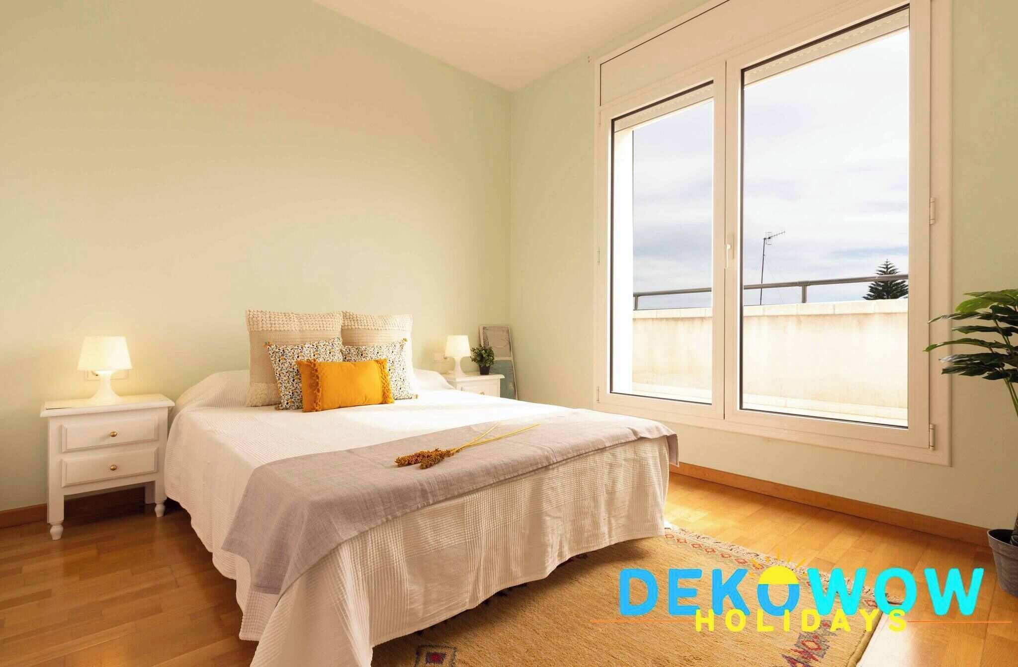 6 dormitorios, tabla de planchar con plancha, wifi gratis y ropa de cama