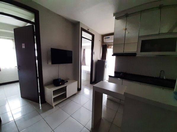 Interior - Comfortable and Cozy Living 2BR at Lagoon Apartment (Bekasi)