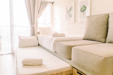 1 habitación, wifi gratis y ropa de cama