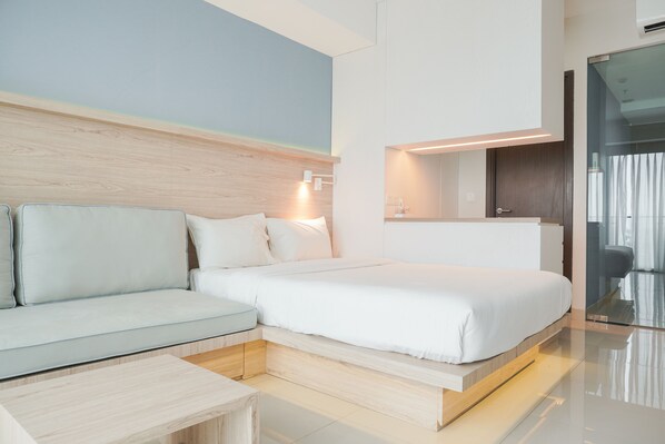 1 bedroom, free WiFi, bed sheets - Cozy Stay Studio Apartment at Nine Residence (Jakarta)
