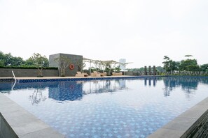 Outdoor pool - Minimalist and Comfort Living 1BR at Ciputra International Apartment (Jakarta)