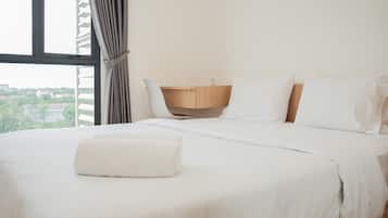 Kamar | 2 kamar tidur dan seprai linen