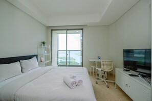 Chambre | 1 chambre, accès au Wi-Fi (inclus), literie fournie