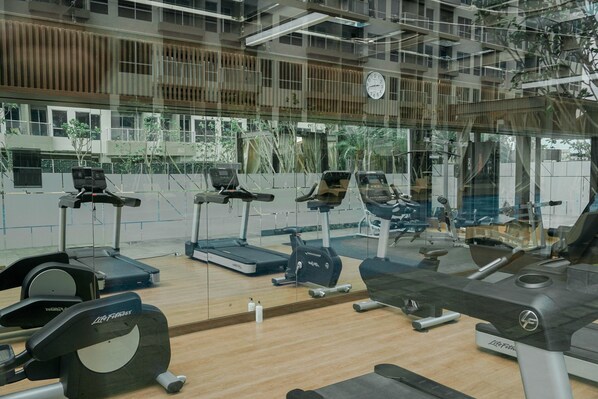 Gym - Comfort and Homey Studio at Green Sedayu Apartment (Jakarta)