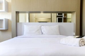 Room - Homey and Tidy Studio at The Oasis Apartment (Cikarang)