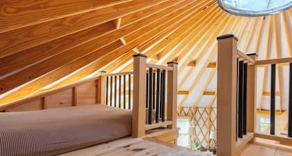 Family-Friendly Yurts with Onsite Games, Hiking & Wellness Amenities