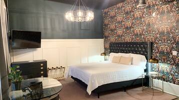 1 chambre, literie de qualité supérieure, matelas Tempur-Pedic