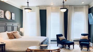 1 bedroom, premium bedding, Tempur-Pedic beds, individually decorated