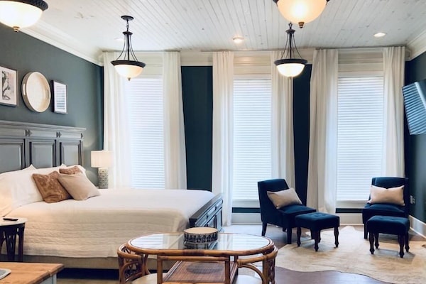 Premium bedding, Tempur-Pedic beds, individually decorated