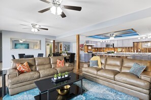 Smart TV, video games, table football