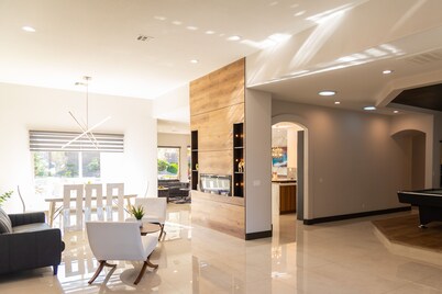 Spectacular custom home with private pool