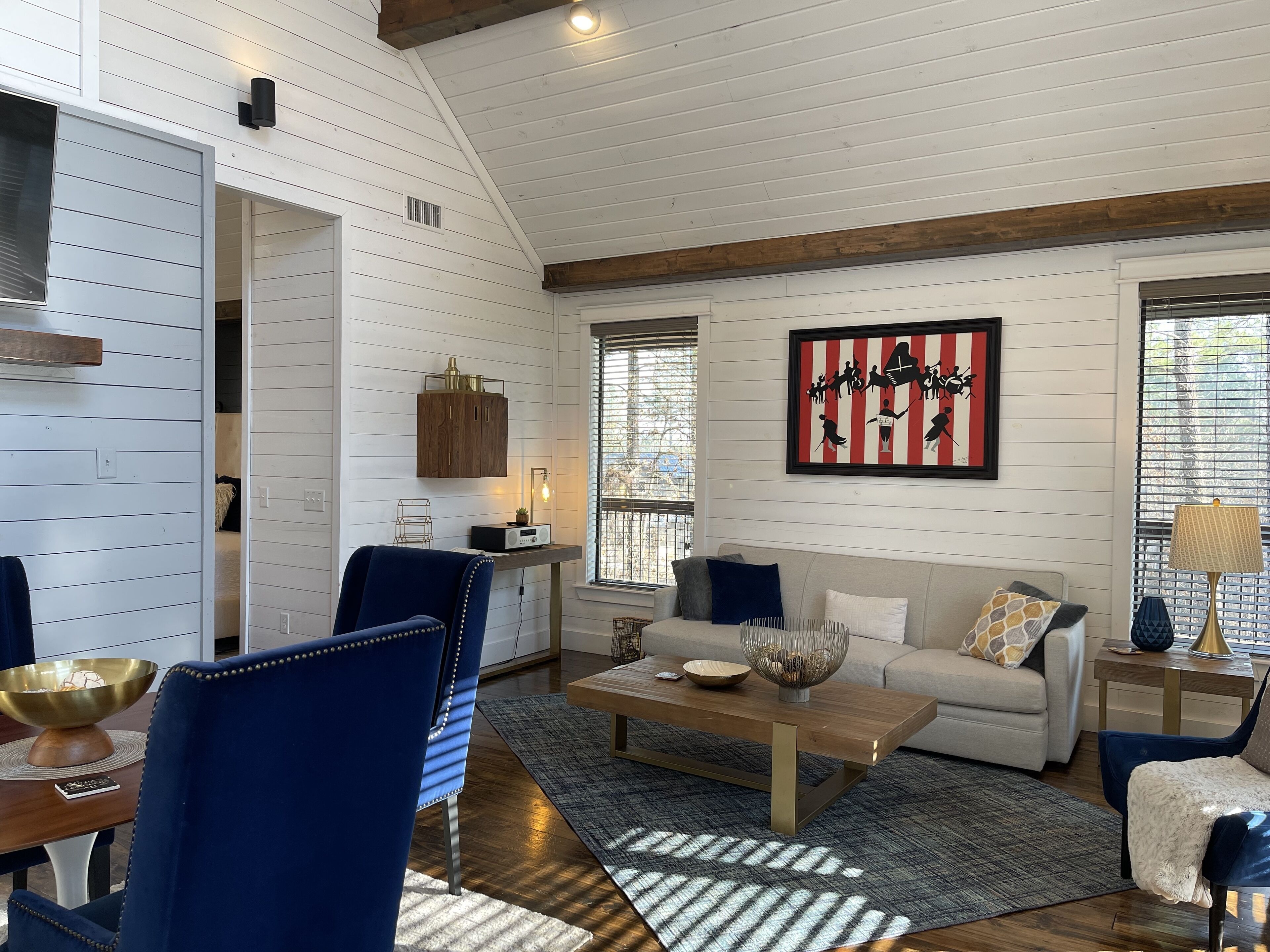 FIRST KISS: A Modern Romantic Luxury Couples Cabin