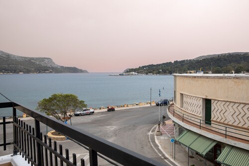 White Heaven. Near the Marina Lakki and a Wonderful View of the Port.