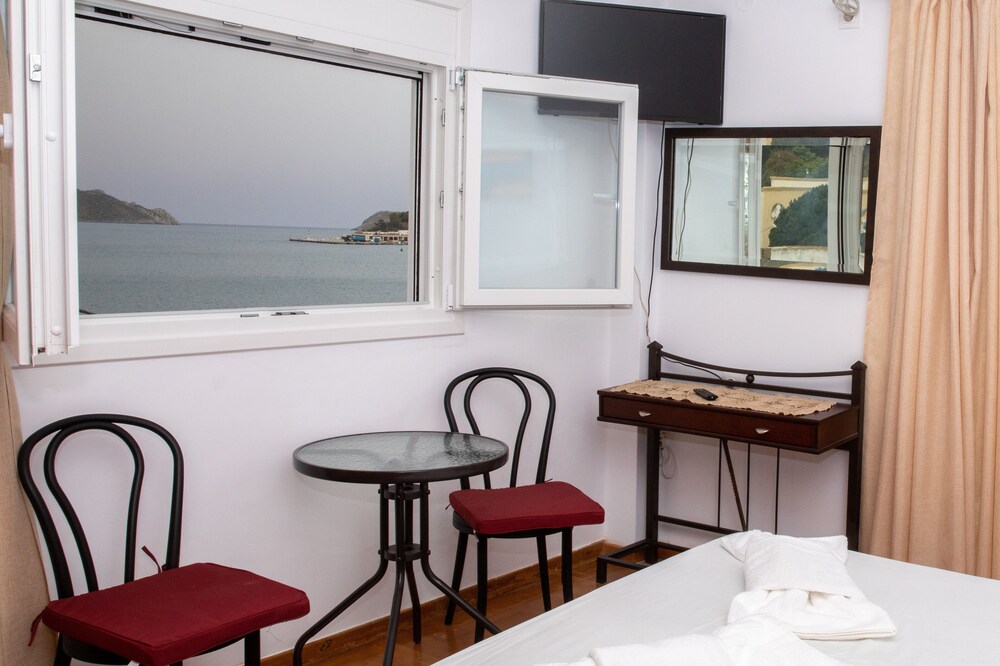 White Heaven. Near the Marina Lakki and a Wonderful View of the Port.