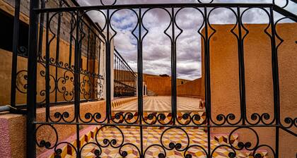 Maison chez ahmed panoramic view of the ait ben haddou ksar