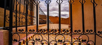 Maison chez ahmed panoramic view of the ait ben haddou ksar