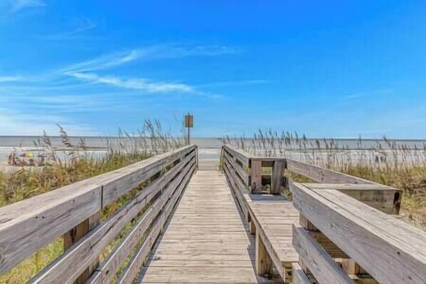 On the beach - Updated Oceanview 3BR | OD North Myrtle Beach! (North Myrtle Beach)