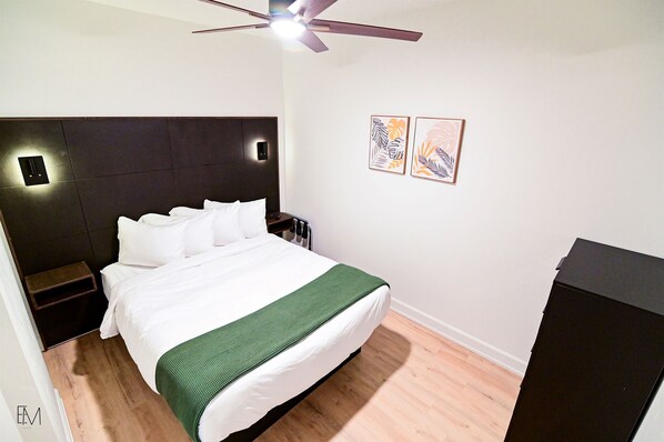 2 chambres, accès au Wi-Fi (inclus), literie fournie