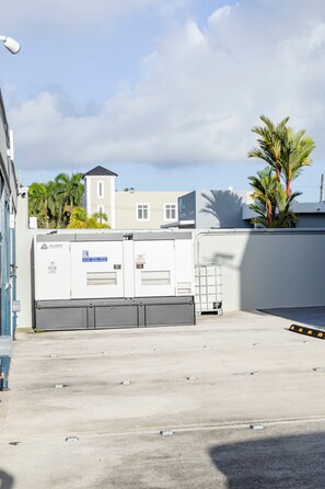 Enceinte de l’hébergement