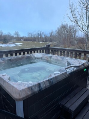 Baignoire à remous extérieure