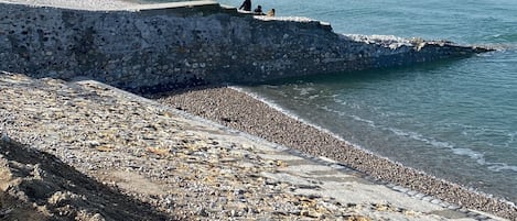 Accommodatie ligt op het strand