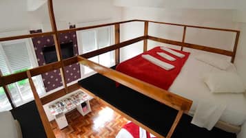 Chambre Quadruple Familiale | Bureau, rideaux occultants, chambres insonorisées
