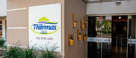 Fassade der Unterkunft